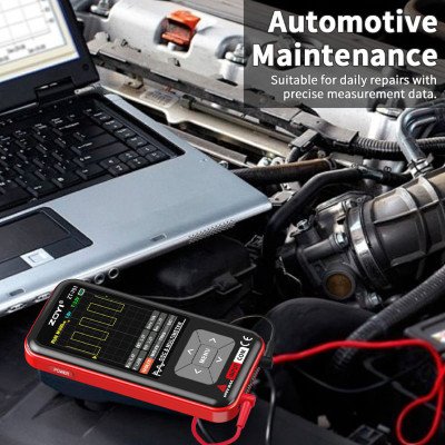 ZOYI ZT-701 multimeter close-up showing rotary selector and input terminals