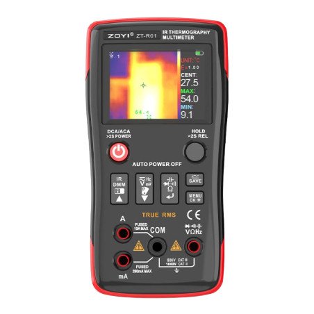 Thermal Multimeter with Infrared Camera & Battery Internal Resistance Tester (ZT-R01)