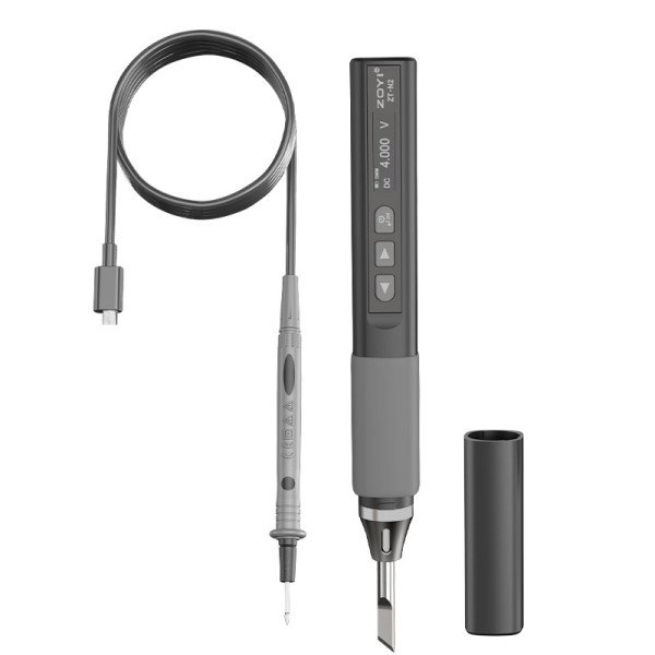 2-in-1 Smart Soldering Iron with OLED Display & Digital Multimeter (ZT-N2)