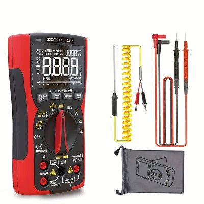 ZT-Y | 9999-Count True-RMS Digital Multimeter with VFC