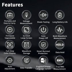 ZT-701 | 5 MHz Scope + True-RMS Multimeter (48 MSa/s)