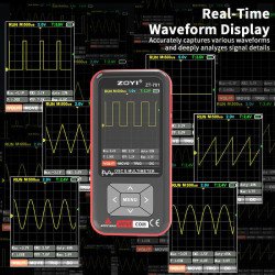 ZT-701 | 5 MHz Scope + True-RMS Multimeter (48 MSa/s)