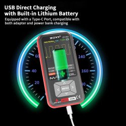 ZT-701 | 5 MHz Scope + True-RMS Multimeter (48 MSa/s)