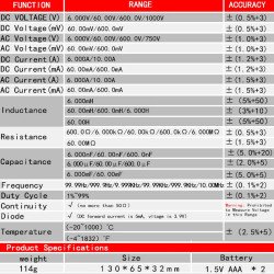 ZT-102L | True-RMS Auto-Range Digital Inductance Meter