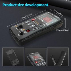 ZT-XR1 Battery Internal Resistance Tester & 25 000-Count Multimeter