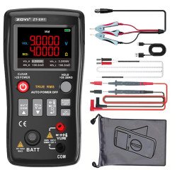 ZT-XR1 Battery Internal Resistance Tester & 25 000-Count Multimeter
