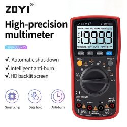 ZOYI ZT-219 | True-RMS Digital Multimeter + Temp