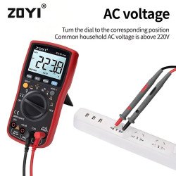 ZOYI ZT-219 | True-RMS Digital Multimeter + Temp