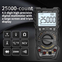 ZT-225 | 25,000-Count Auto-Range Digital Multimeter