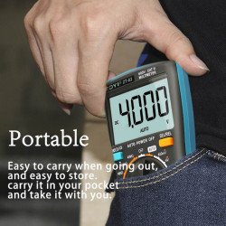 ZT-82 | True-RMS 6000-Count Digital Multimeter + Temp