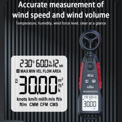 ZT-FS1 | Handheld Anemometer – Wind, Temp & Humidity