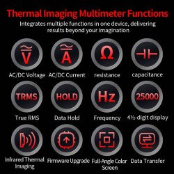 ZOYI ZT-R02 Thermal Imaging Multimeter – Infrared Camera & True RMS