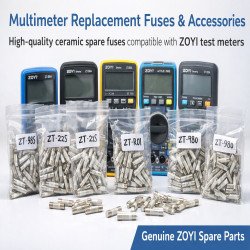 Multimeter Replacement Fuses | ZOYI Spare Parts UK