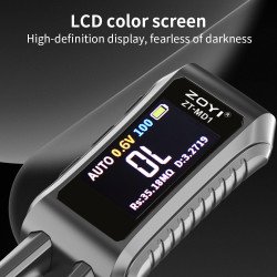 ZT-MD1 LCR Tweezers – SMD Tester with USB-C and OLED Display