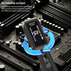 ZT-MD1 LCR Tweezers – SMD Tester with USB-C and OLED Display