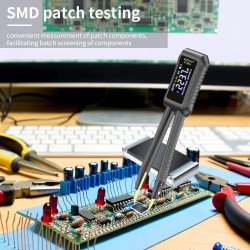 ZT-MD1 LCR Tweezers – SMD Tester with USB-C and OLED Display