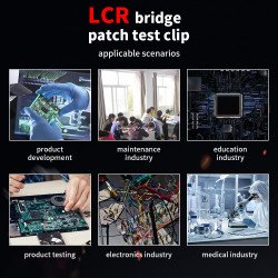 ZT-MD1 LCR Tweezers – SMD Tester with USB-C and OLED Display