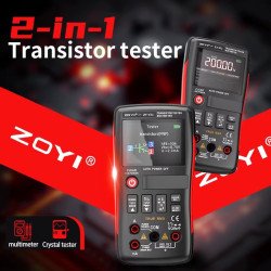 ZOYI ZT-XT1 Transistor Tester Multimeter | True RMS LCR Tester UK