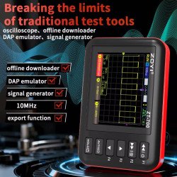 ZOYI ZT-700 Oscilloscope Signal Generator 10MHz Portable Meter UK