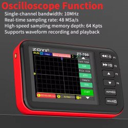 ZOYI ZT-700 Oscilloscope Signal Generator 10MHz Portable Meter UK