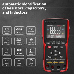 ZOYI ZT-DQ01 LCR Meter 100kHz Digital Bridge ESR Tester UK