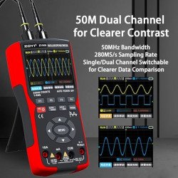 ZT-703S Handheld Oscilloscope Multimeter & Signal Generator