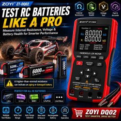 ZT-DQ02 | 100 kHz LCR Meter + Battery IR Tester