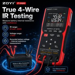ZT-DQ02 | 100 kHz LCR Meter + Battery IR Tester