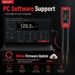 ZT-MD2 Smart LCR Tweezers | 100kHz SMD Meter