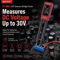 ZT-MD2 Smart LCR Tweezers | 100kHz SMD Meter