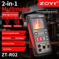 ZOYI ZT-R02 Thermal Imaging Multimeter – Infrared Camera & True RMS