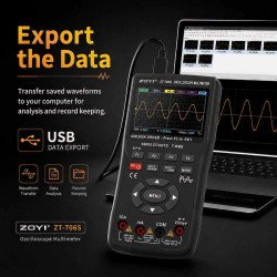 ZOYI ZT-706S 50MHz Handheld Oscilloscope Multimeter