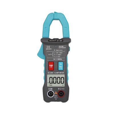 ZOYI ZT-QB1 smart clamp meter front view with 4000-count LCD