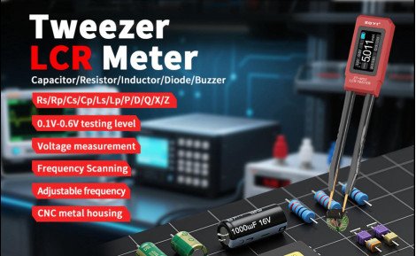 ZOYI ZT-MD2 Smart LCR Tweezers — Precision SMD Component Testing Made Easy