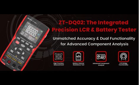 How to Use ZOYI ZT-DQ02 to Test Batteries and LCR Components