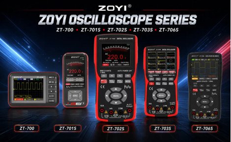 ZOYI Oscilloscope Multimeter Comparison – ZT-700 vs ZT-701S vs ZT-702S vs ZT-703S vs ZT-706S