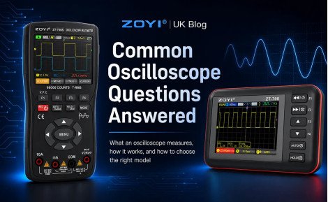 Common Oscilloscope Questions Answered – What It Measures, How to Use It and How to Choose One