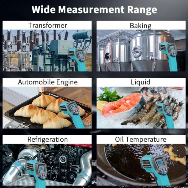 ZOYI GM-550 Industrial Infrared Thermometer - Image 2