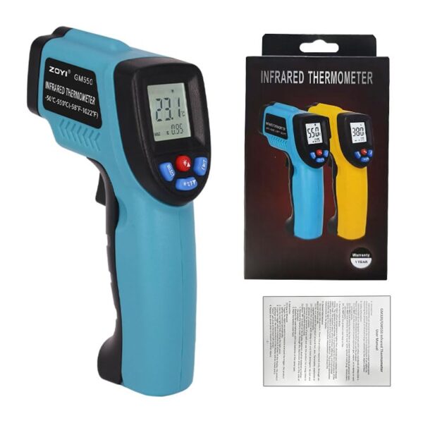 ZOYI GM-550 Industrial Infrared Thermometer - Image 9