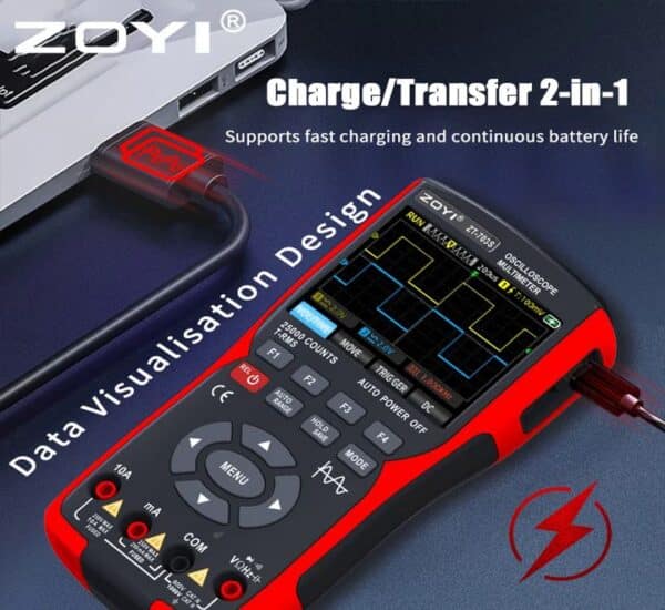 Oscilloscope Multimeter ZOYI ZT-703S (3 - 1) Multimeter