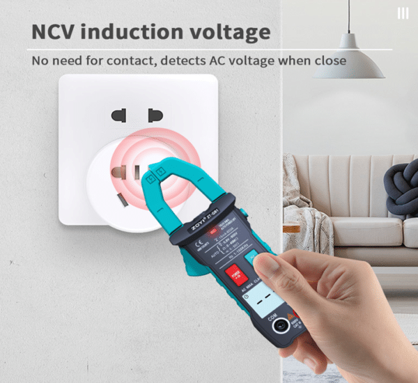 Clamp meter ZOYI ZT-QB1 with extremely simple panel