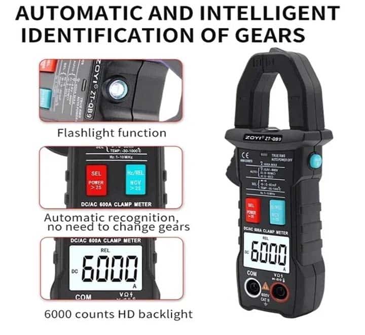 Smart Clamp Meter ZOYI ZT-QB9 (Wholesales)