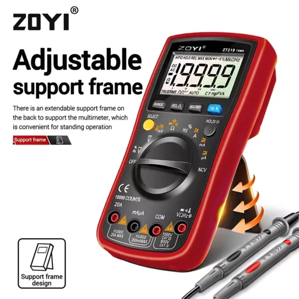 ZOYI ZT-219 Professional Multimeter Automotive High Accuracy - Image 6