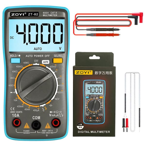 ZOYI ZT-82 Digital Multimeter Circuit Voltmeter - Image 8