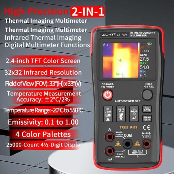 thermal imaging multimeter
