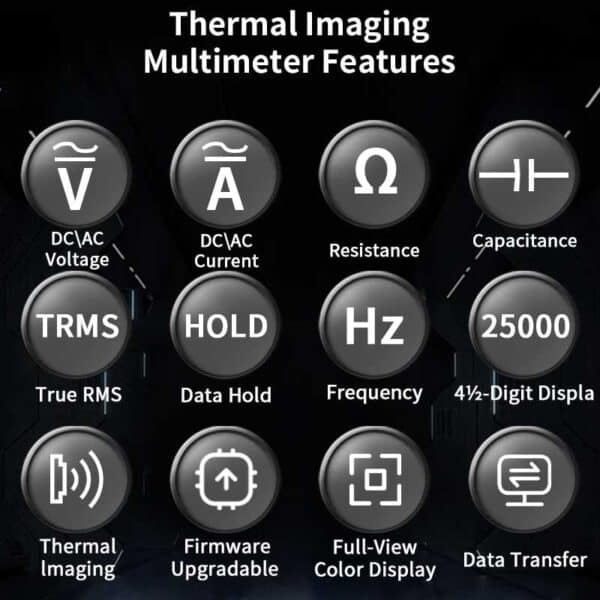 ZOYI ZT-R01 Thermal Imaging Camera Multimeter - Image 3