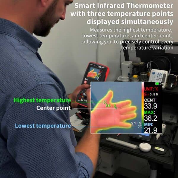 ZOYI ZT-R01 Thermal Imaging Camera Multimeter - Image 6
