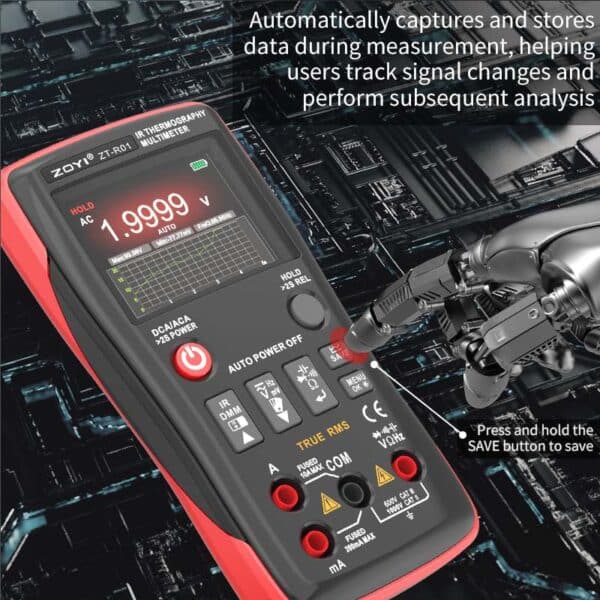 ZOYI ZT-R01 Thermal Imaging Camera Multimeter - Image 10