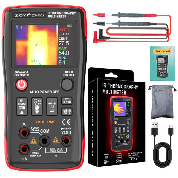 ZOYI ZT-R01 Thermal Imaging Camera Multimeter - Image 16