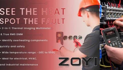 thermal imaging multimeter zt-r01